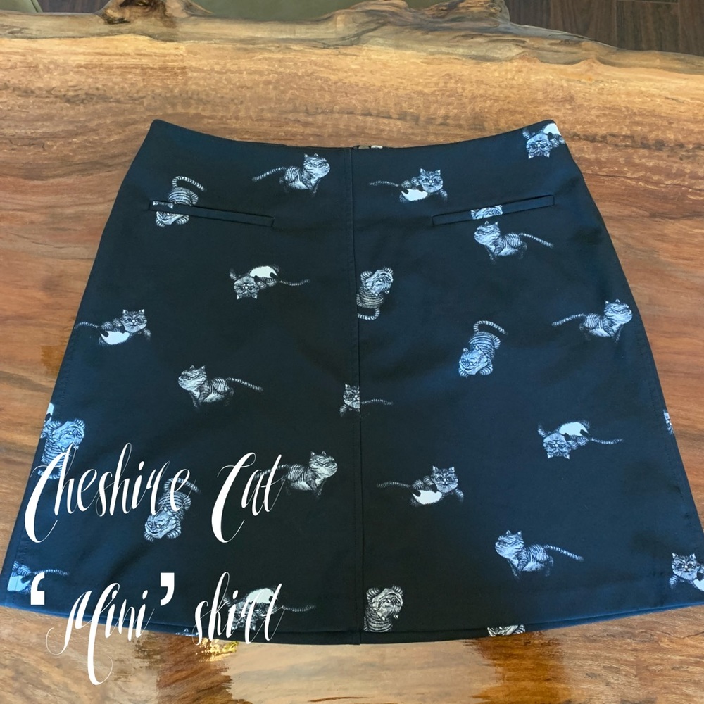 Cheshire Cat high waisted Mini Skirt